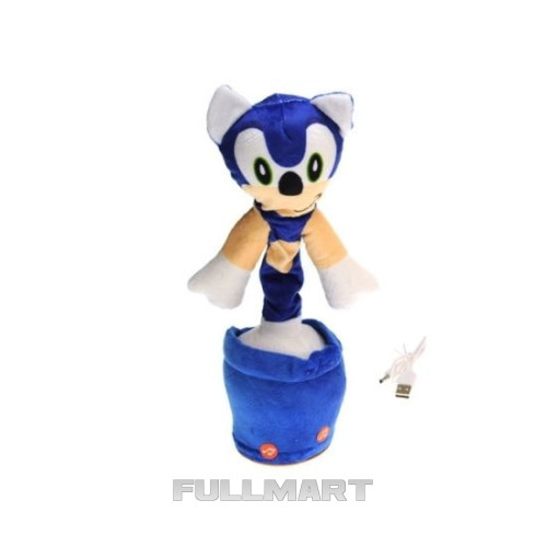 Танцующий соник Dancing Sonic повторяет звуки синий